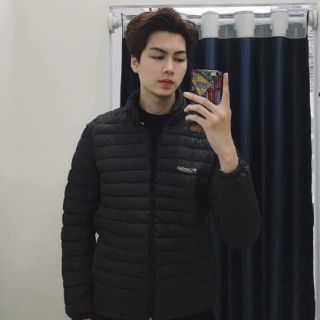 Áo phao Nam lông vũ siêu nhẹ
