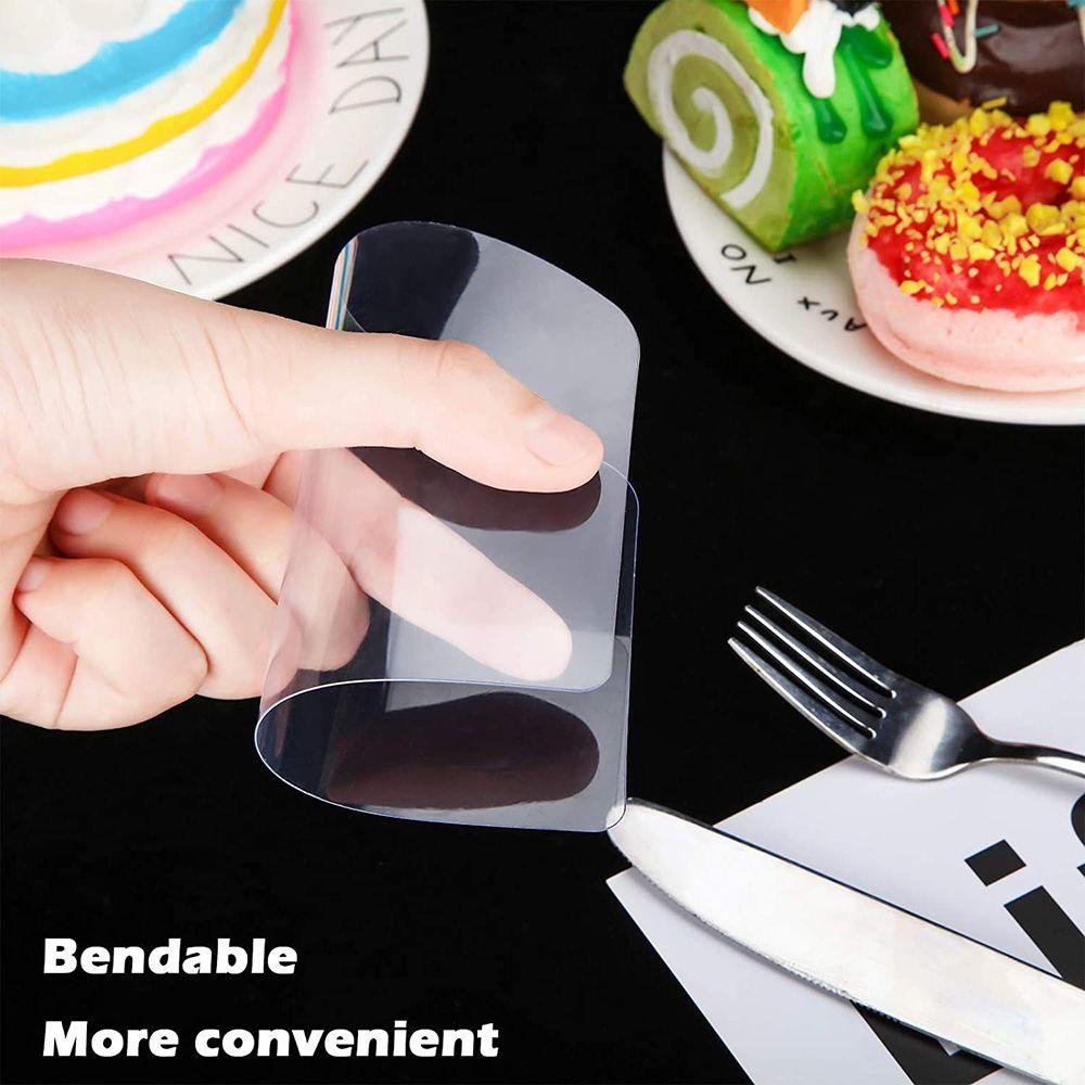 CONOPERY Set 6 Dụng Cụ Làm Phẳng Mặt Bánh Trong Suốt