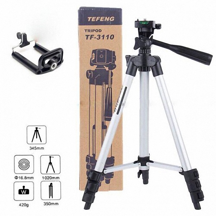 Gậy 3 Chân Tripod TF 3110 Chuyên Chụp Hình LiveStream