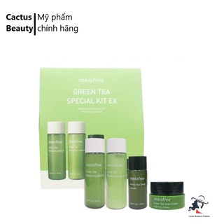 Bộ kit dưỡng da mini Innisfree Green Tea Special Kit EX Edition