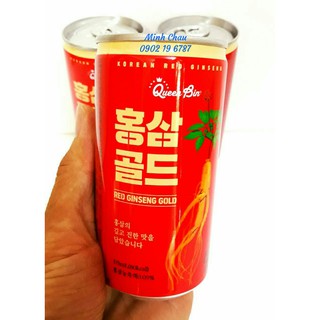 Nước Hồng Sâm Lon 175ml Queen Bin Cao Cấp Hàn Quốc