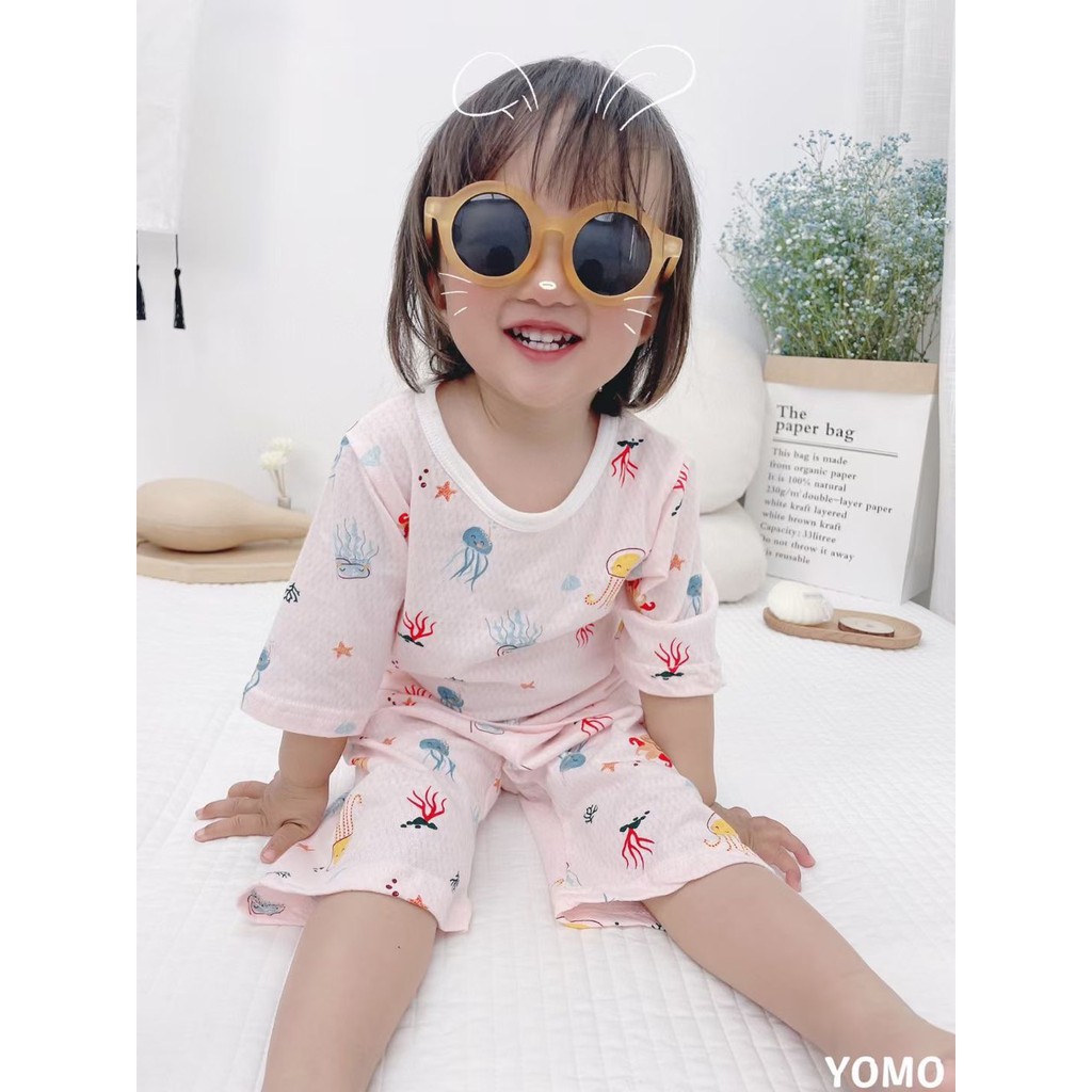 Bộ Lửng Cotton Thông Hơi Nhiều Mẫu Cho Bé Trai Và Bé Gái Size 73-130(10-27kg)