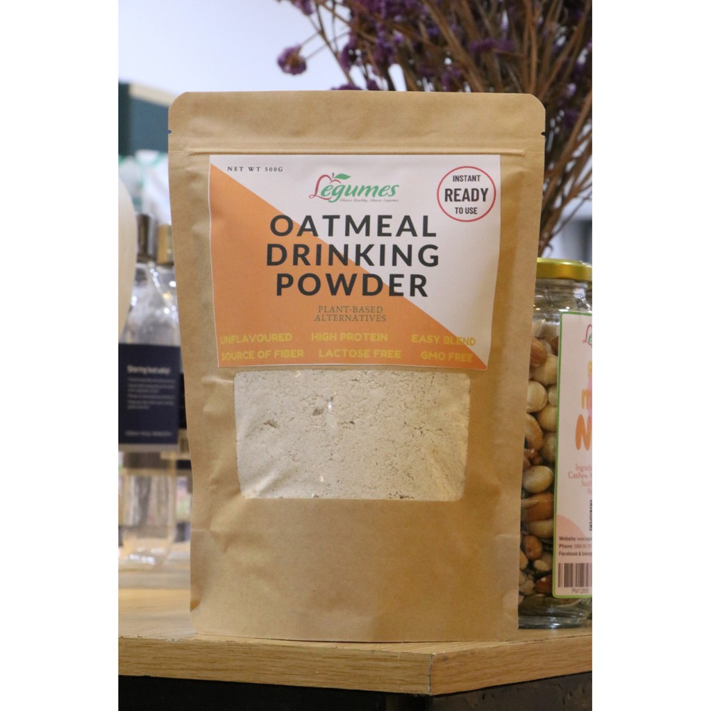 Bột Yến Mạch Uống Liền - Pure Oatmeal Drinking Powder 500g -