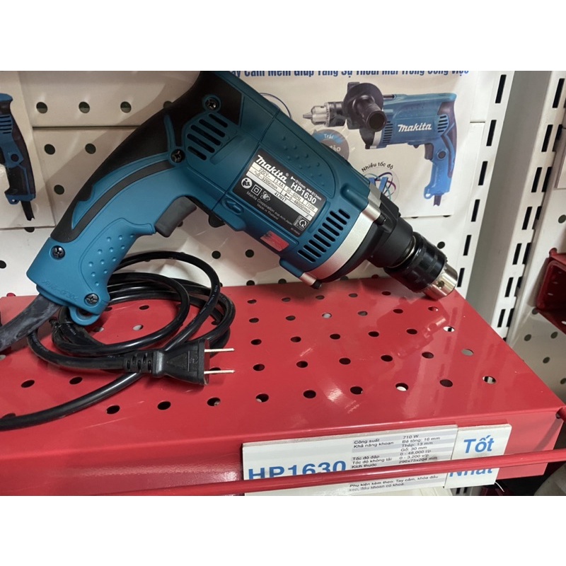 Máy khoan gỗ 13MM HP1630 Makita [Chính Hãng]