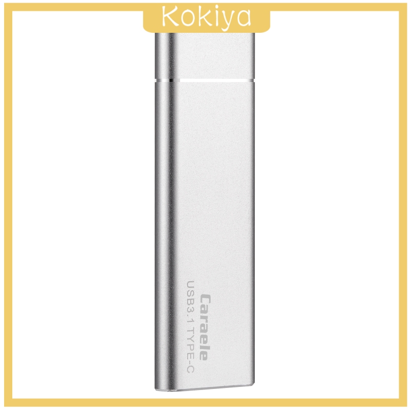 [KOKIYA]Portable SSD 1TB Aluminum External Solid State Drive SSD, Read up to 430MB/s, USB 3.1 / 3.0/2.0 Compatible