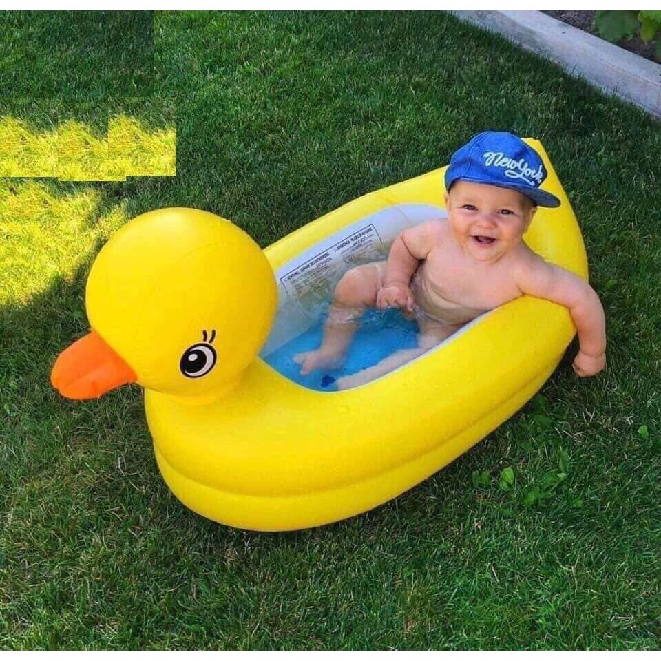 CHẬU TẮM PHAO VỊT VÀNG