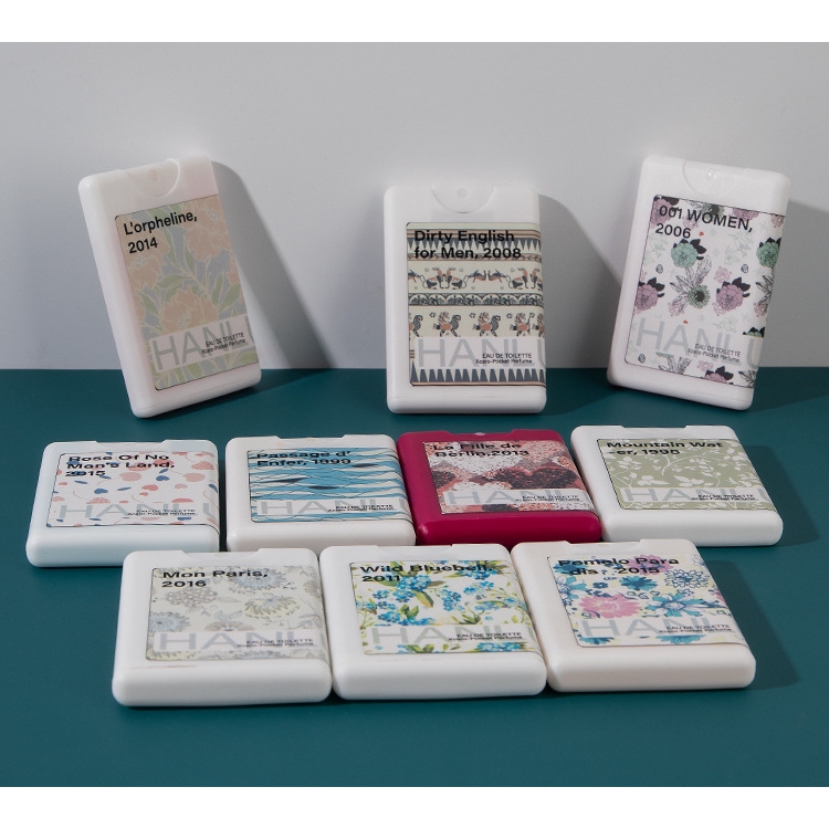 Nước hoa bỏ túi dạng thẻ 10 loại tự nhiên tươi mới 20ml cho nữ | BigBuy360 - bigbuy360.vn