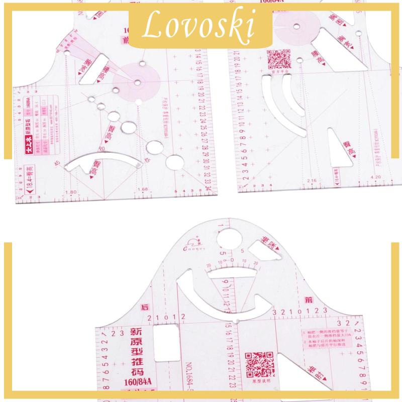 Thước Đo May Quần Áo Trong Suốt Tỉ Lệ 1: 5