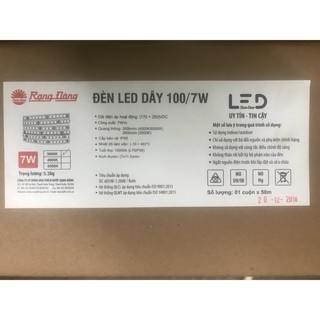 [1 cuộn 50 mét] Đèn LED dây 100/7W Rạng Đông