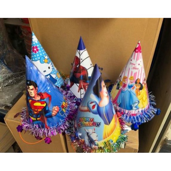 đồ chơi sinh nhật [FREESHIP❤️] mũ sao kim tuyến dùng cho cả trẻ nhỏ và người lớn