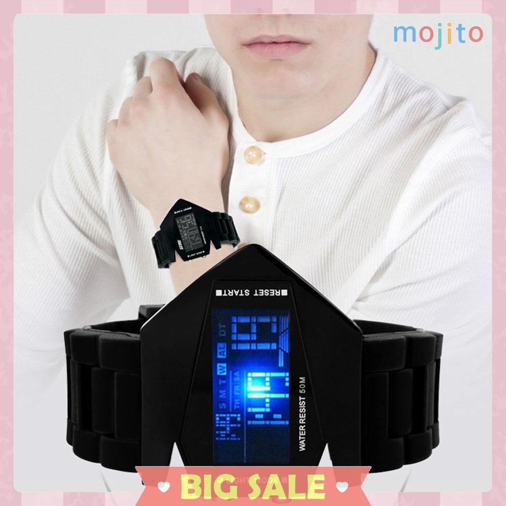 Đồng hồ điện tử chống thấm nước cá tính dành cho nam và nữ