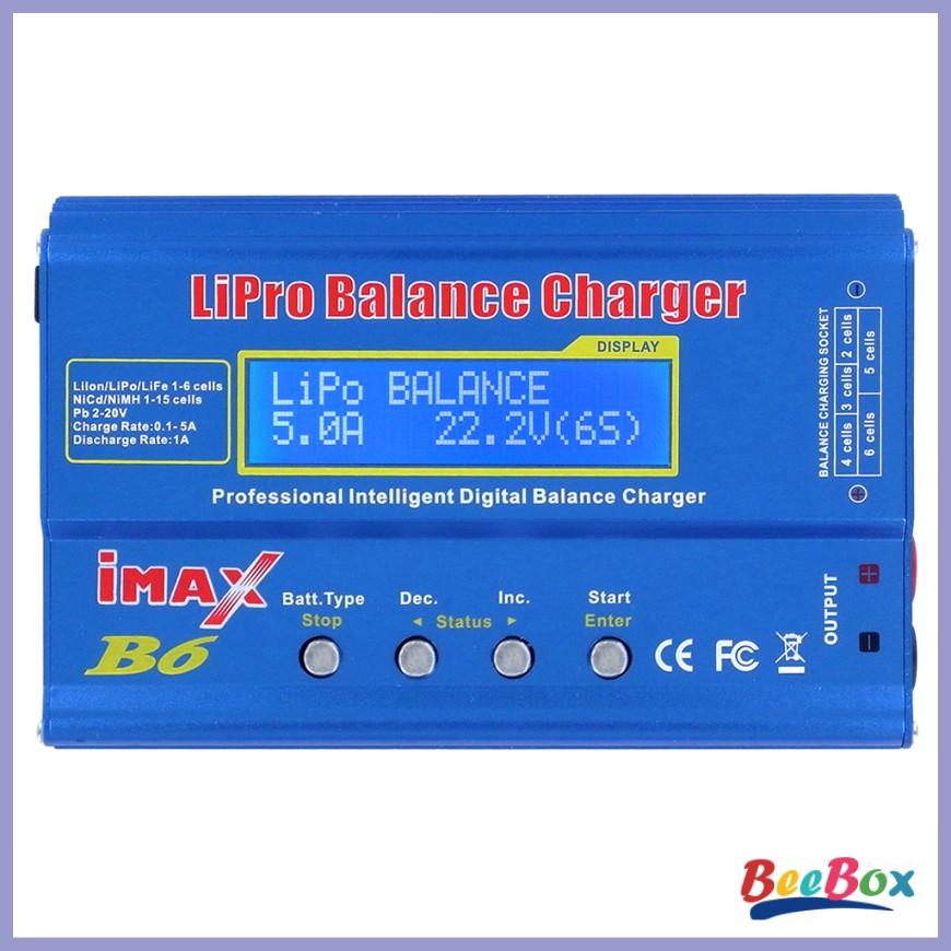 Bộ Sạc Cân Bằng Imax B6 Chuyên Nghiệp Cho Pin Rc