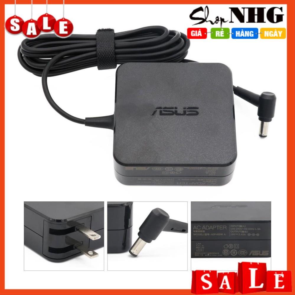 ⚡ Sạc laptop Asus VivoBook S300 S300CA S400 S400CA S500 S550 S500CA X450 X402C X452P X550V X550 A450C K555L Vuông Zin