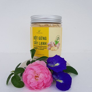 Bột gừng moshav farm, hũ 100gr - bột sấy lạnh - áo giáp diệt virus lạ xâm nhập