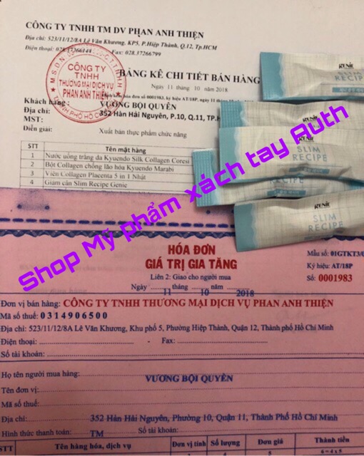 5 gói giảm cân toàn thân Slim Recipe Genie màu đỏ | BigBuy360 - bigbuy360.vn