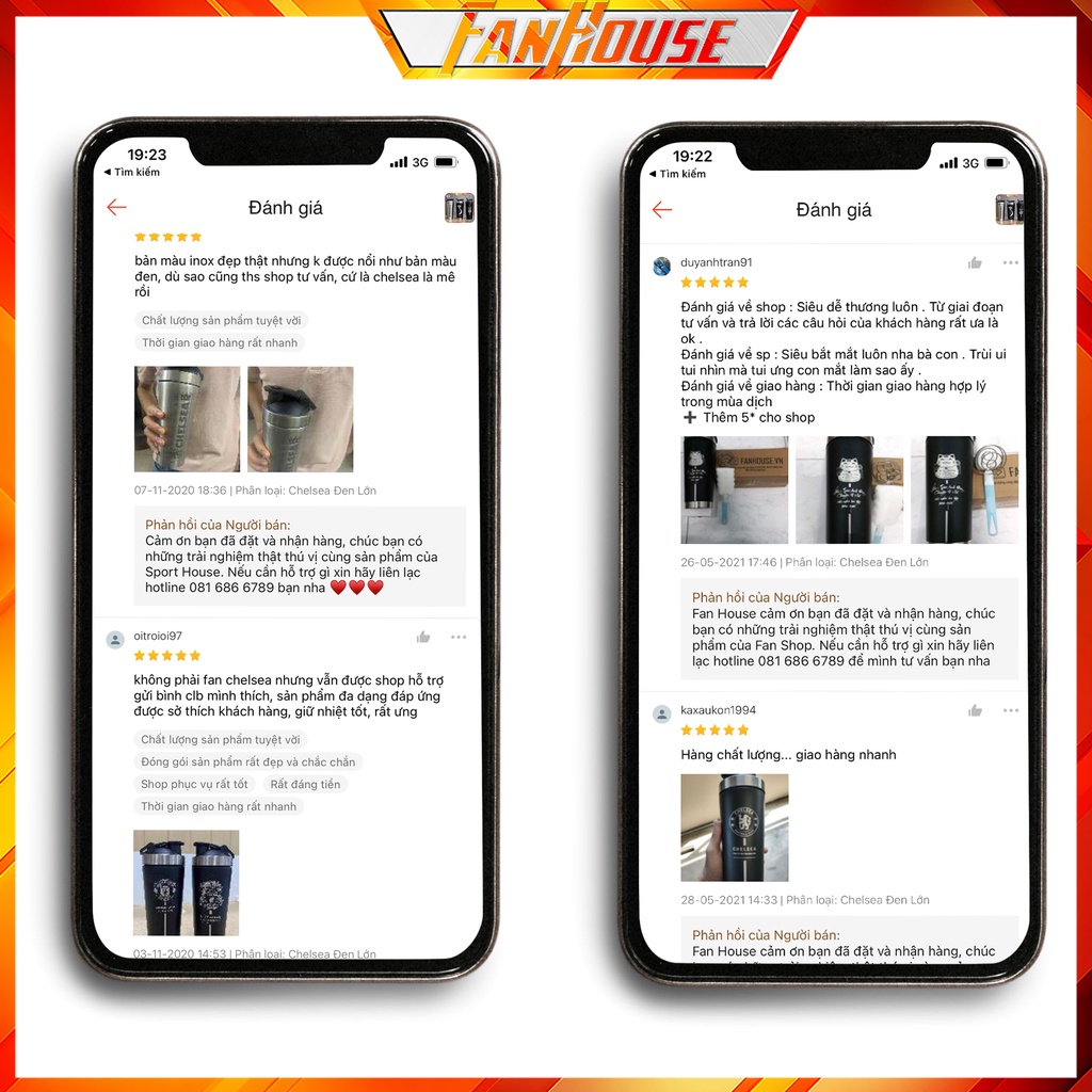 Bình giữ nhiệt Chelsea 850ml bình nước thể thao Fan House cao cấp, chất liệu inox 304 giữ nhiệt 24h nóng lạnh | BigBuy360 - bigbuy360.vn