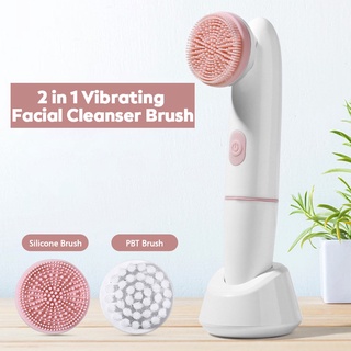 Máy Rửa Mặt Bằng Silicon Kiểu Rung Làm Sạch Sâu Chống Thấm Nước Tiện Dụng
