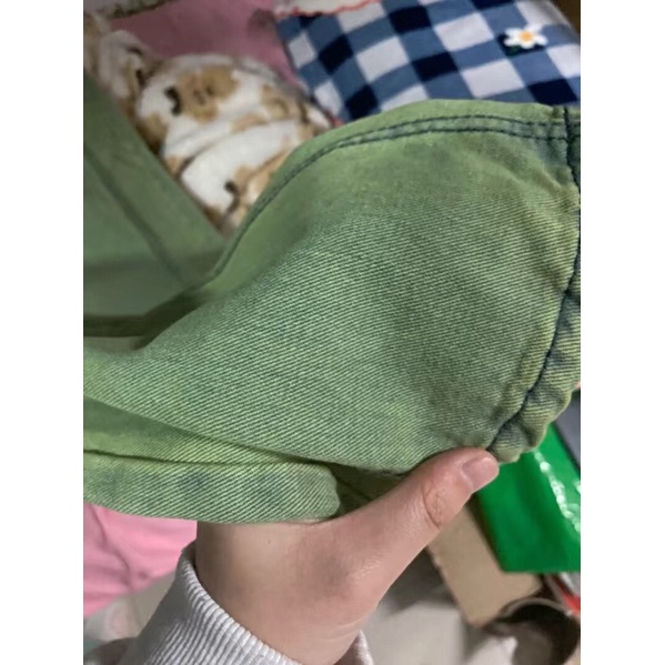 BAGGY JEANS XANH LÁ LOANG NHẸ | kèm ảnh thật