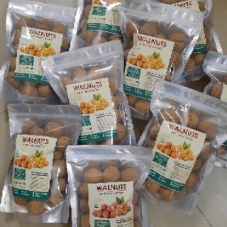 Bịch 500g Quả óc chó Mỹ nguyên vỏ mỏng