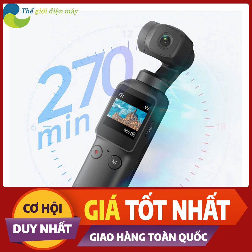 [SaleOff] Máy quay cầm tay chống rung Gimbal Feiyu Pocket - Bảo hành 12 tháng - Shop Thế Giới Điện Máy .