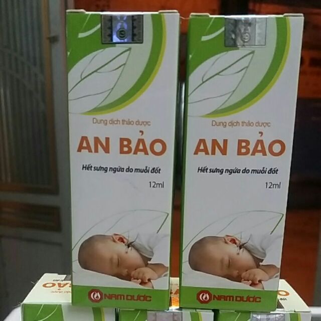 DUNG DỊCH THẢO DƯỢC AN BẢO( HẾT SƯNG NGỨA DO MUỖI ĐỐT)