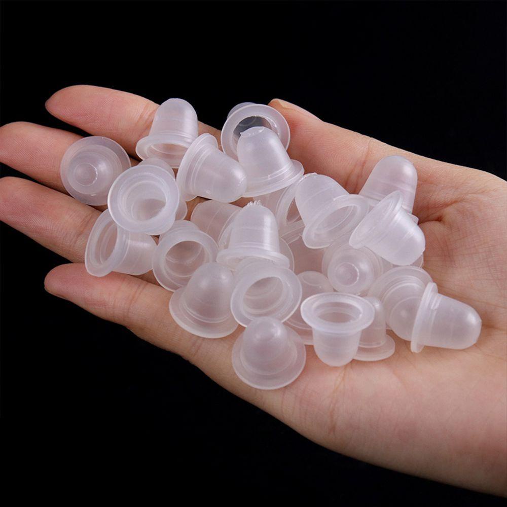 Set 100 Cốc Trong Suốt Đựng Mực Xăm Chân Mày Tiện Dụng