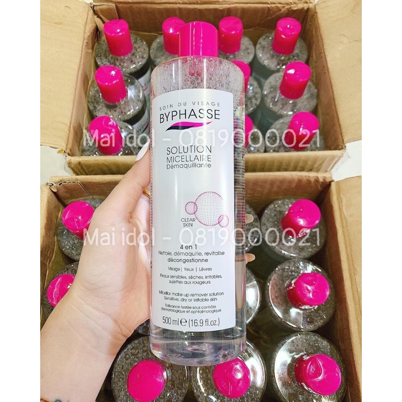 Nước tẩy trang Byphasse 500ml