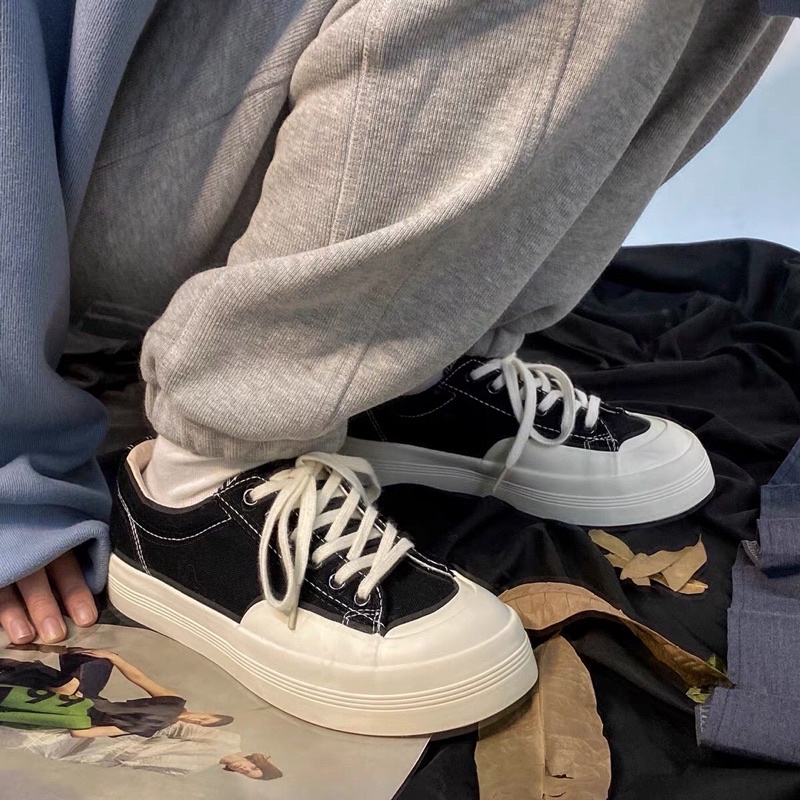 Giày basic độn đế