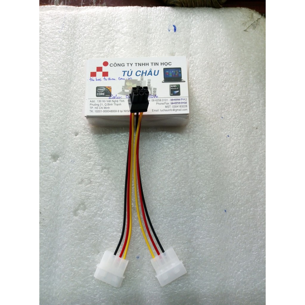 Cáp nguồn chuyển từ ATA ra 6 Pin cho VGA - Card màn hình | BigBuy360 - bigbuy360.vn