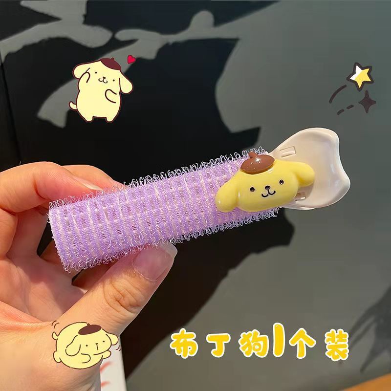 Kẹp uốn xoăn tóc mái AY hình nhân vật hoạt hình Kurumi dễ thương