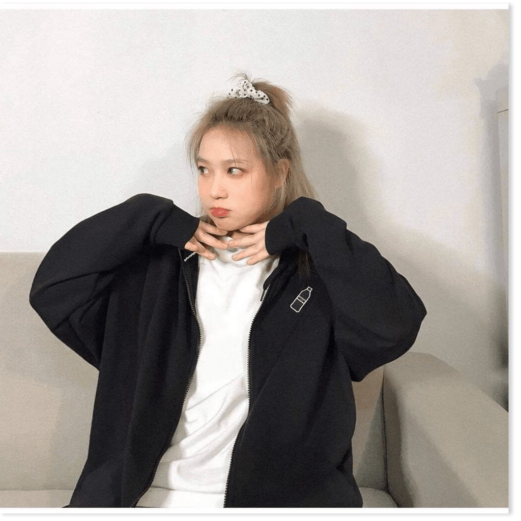 ÁO KHOÁC HOODIE NỮ DÂY KÉO HOT TREND CHO GIỚI TRẺ HÀNG CAO CẤP