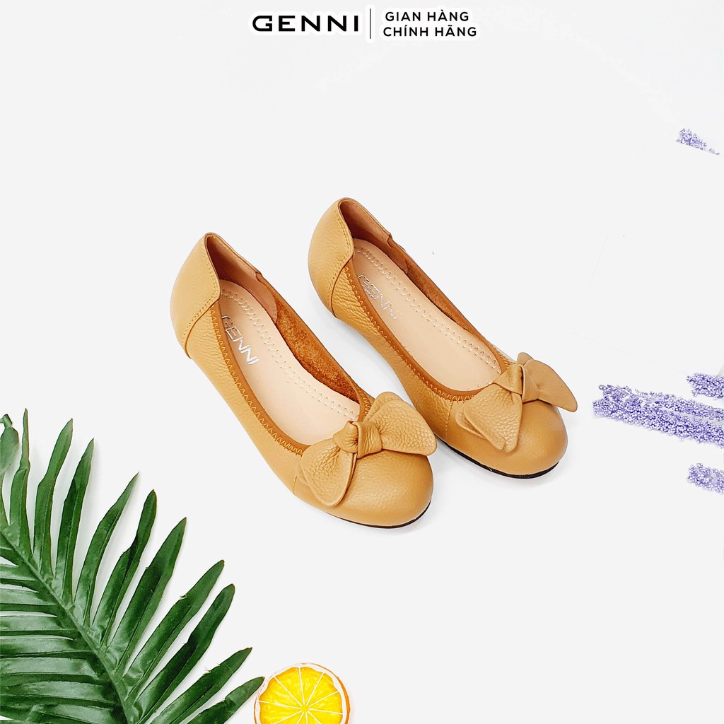 Giày bệt nơ da thật GE474 - Genni | BigBuy360 - bigbuy360.vn