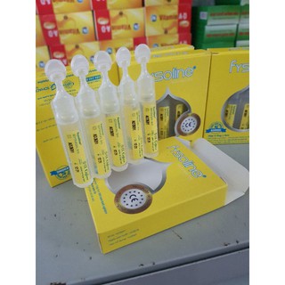 Nước muối tép vàng fisoline (vỉ 5 tép)