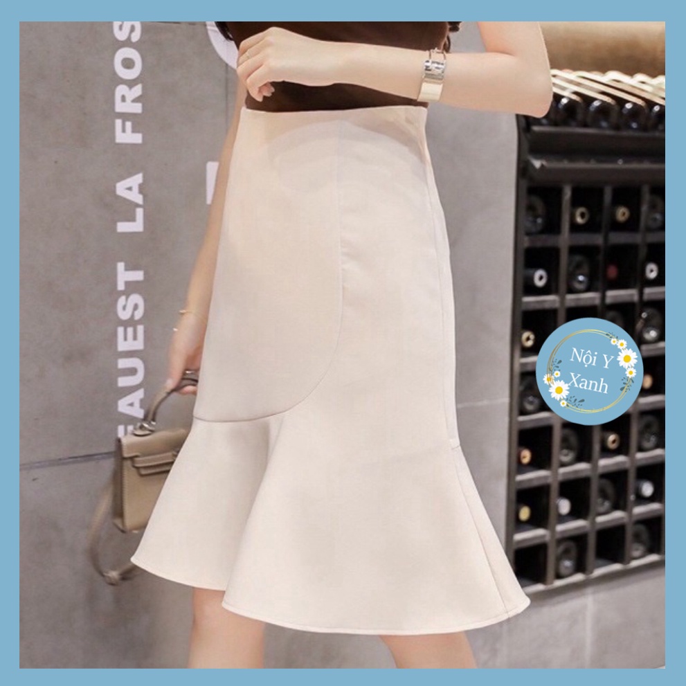 Chân váy đuôi cá siêu xinh chất mát, phom đẹp, nội y xanh