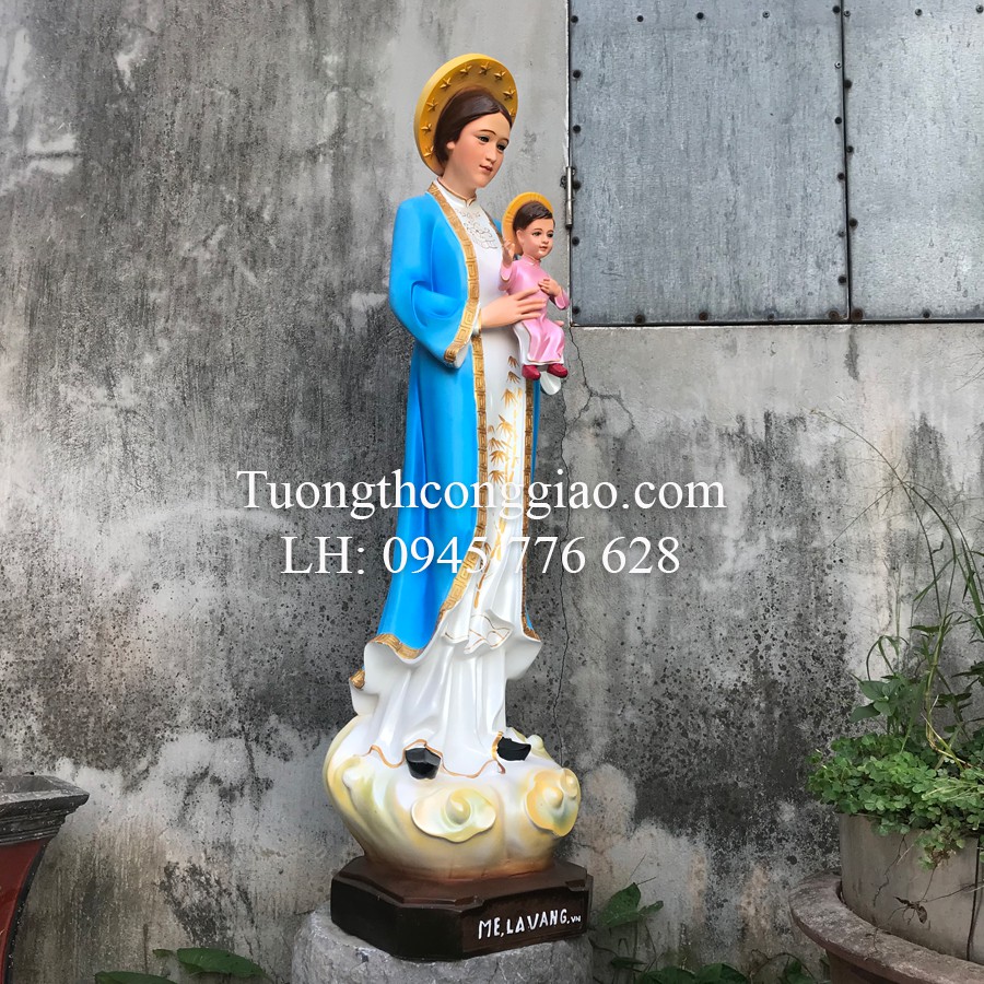 Tượng Đức Mẹ La Vang Việt Nam 120cm