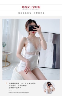 QQ 7859 Lụa cao cấp set quần sọt áo 2 dây