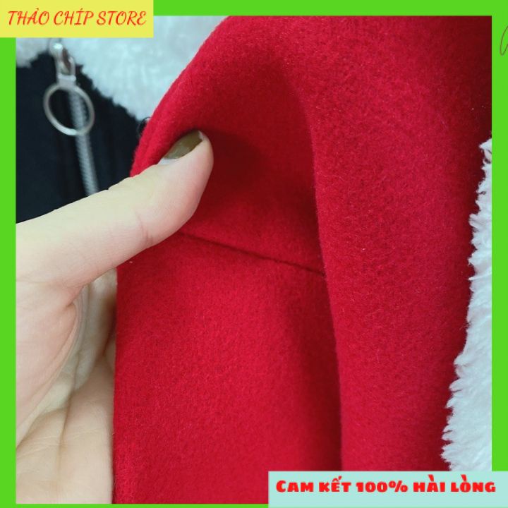 🔥FREESHIP🔥Áo Khoác Dạ Cổ Phối Lông Túi Trước 2 Màu ,Kiểu dáng cổ phối lông khóa kéo, túi trước thời trang | BigBuy360 - bigbuy360.vn