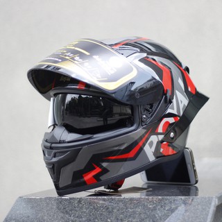 Nón bảo hiểm Royal M137 fullface 2 kính