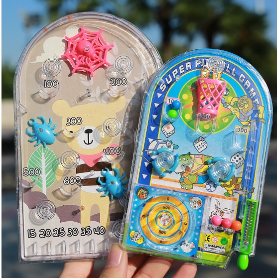 Đồ Chơi Giáo Dục, Super PinBall Game, Đồ Chơi Bóng Rổ Cầm Tay Cho Bé 02125