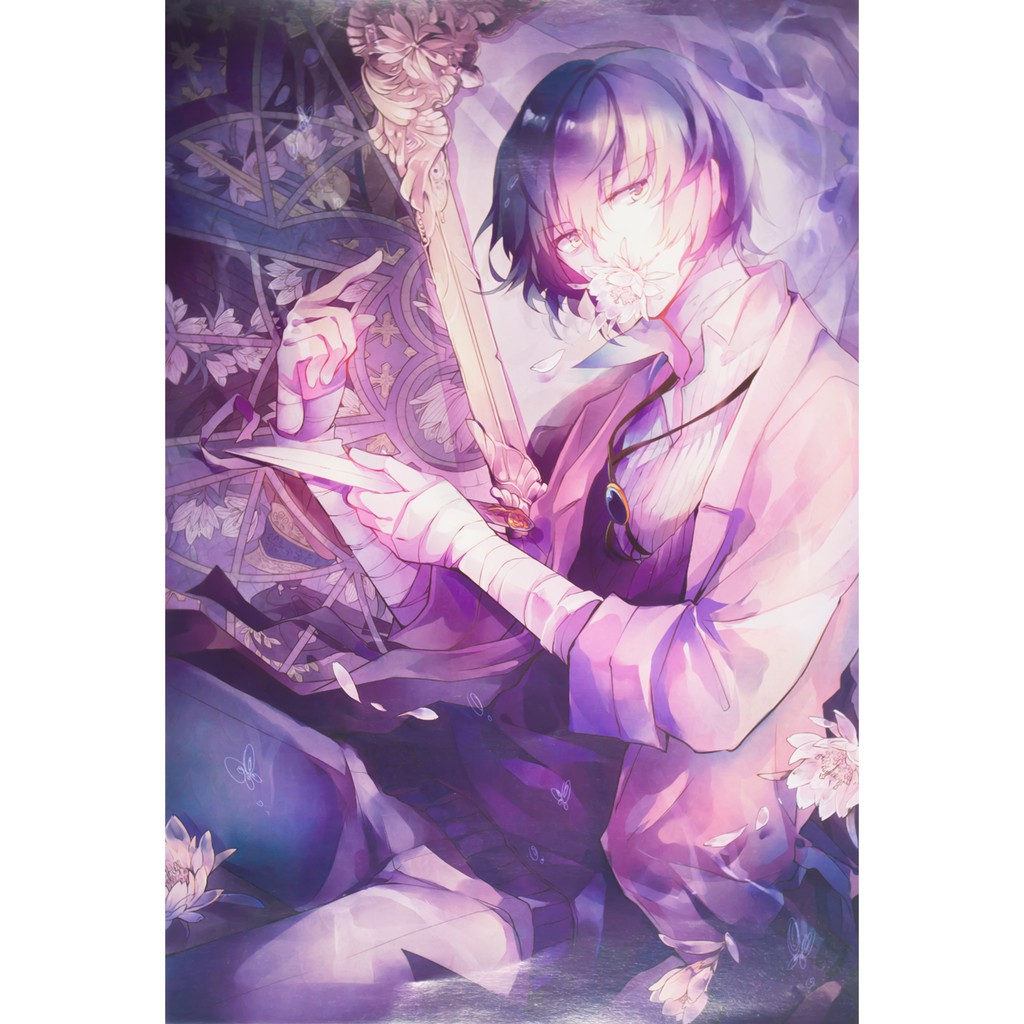 Bộ 8 tấm poster Anime - Bungou Stray Dogs [AAM] [PGN23]