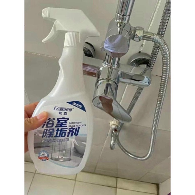 Chai Xịt Tẩy Rửa Fansen 500ml - Nước Xịt Đa Năng Tẩy Rửa Nhà Tắm, Nhà Bếp, Tẩy Vết Ố, Tẩy Cặn Canxi Trên Inox