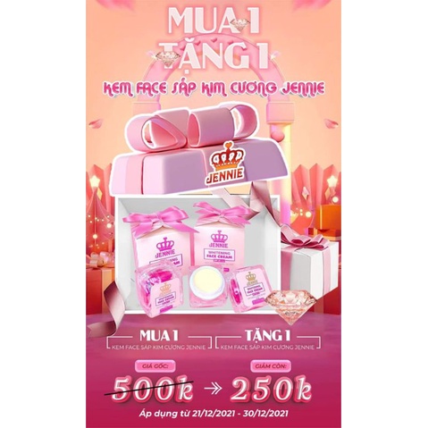 Kem face sáp kim cương 150k