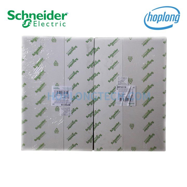 [CHÍNH HÃNG] MIP22118 Tủ điện âm tường Minipragma cho 18 mô đun cửa trắng SCHNEIDER