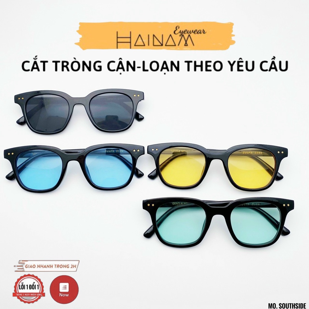 Gọng kính cận nam nữ mắt vuông chữ V phụ kiện thời trang  6810 HAINAM EYEWEAR