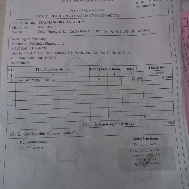 ✅ Nước Súc Miệng Pendentex 250ml sát khuẩn hiệu quả