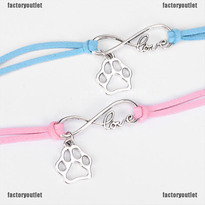 [Mã FAMAYFA giảm 10K đơn 50K] Vòng cổ xinh xắn cho thú cưng thiết kế mặt dây hình bàn chân mèo dễ thương | BigBuy360 - bigbuy360.vn