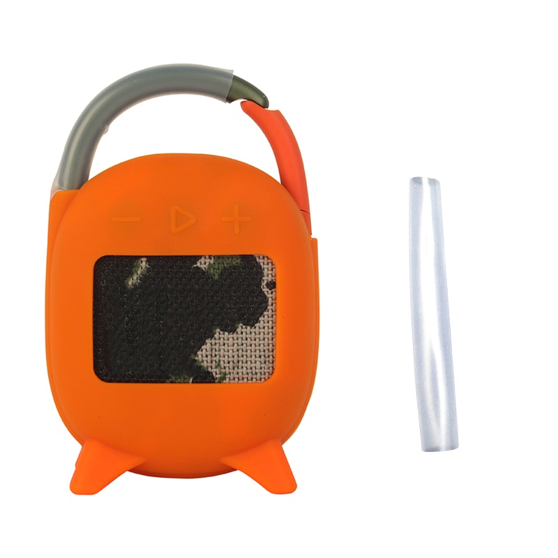 Vỏ Silicone Mềm Bảo Vệ Loa Kèm 4 Kẹp Giữ Tiện Dụng