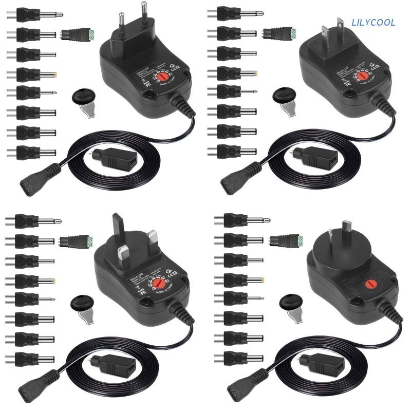 Bộ sạc chuyển đổi nguồn điện 12w 3v 4.5v 5v 6v 7.5v 9v 12v Ac Dc chuyên dụng cho máy quay an ninh CCTV