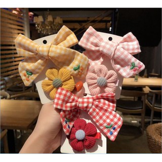SET KẸP TÓC NƠ XINH XẮN