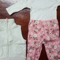 SET 3 MÓN CARTER CHO BÉ GÁI